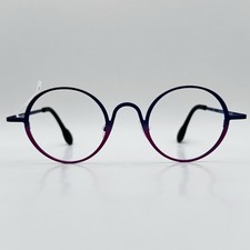 Theo Brille Damen rund lila