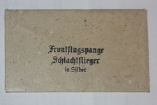 Verleihungstüte Front-Flugspange Schlachtflieger Silber - Kopie