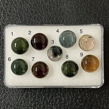 1 Stück Turmalin Rund