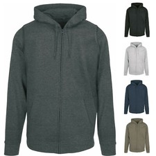 Herren Sweatshirtjacke Zoodie Sweatjacke Zip Hoodie Sweat Jacke Übergröße XS-5XL