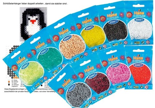 Hama 2000 mini - 2000, bügelperlen