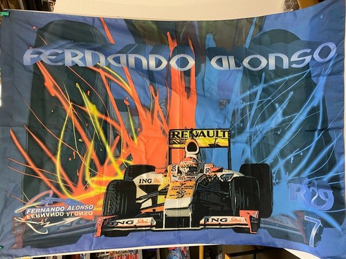 Fahne renault ing alonso - renault,