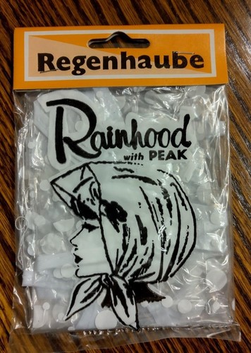 Regenhaube rainhood with - rainhood,