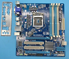 GIGABYTE GA-B75M-D3H REV:1.0 DDR3 - mATX - Sockel 1155 - mit I/O Shield #MX51