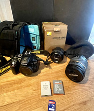 Nikon D5300 DSLR mit Nikkor 50mm & Tamron 17-50mm | Komplett-Set, wenig genutzt