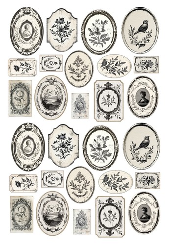 Ausschneidebogen-Bastelpapier-