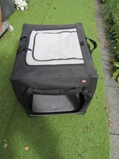 Hundetransportbox: 60 cm lang, 44 cm breit, 46 cm hoch, guter Zustand