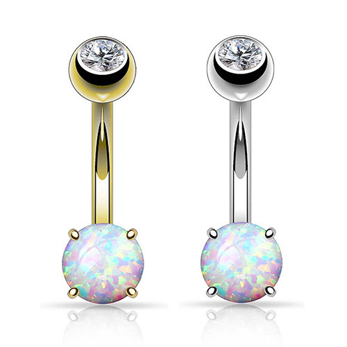 585 gold bauchnabelpiercing - 585,