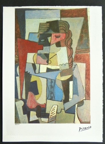 Pablo picasso femme au - femme,