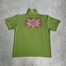 LONSDALE Herren Poloshirt Polohemd Medium Polo Shirt Logo UK Boxing 5820 Grün