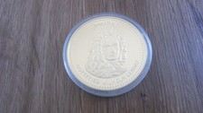 Medaille vergoldet Gottfried Wilhelm Leibniz, Einigkeit und Recht und Freiheit