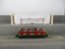 Fleischmann Spur H0 98 5227K Güterwagen Niederbordwagen mit Ladung in OVP