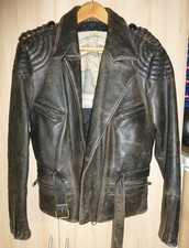 Retro Motorradjacke Gr.44 u. HoseGr.32  Damen, ohne Protektoren, kaum getragen 