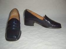 Jan Baran Slipper in Dunkelblau Grösse 38