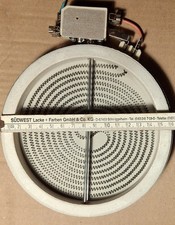 Heizelement D: 163 mm für Ceranfeld 1200 Watt 