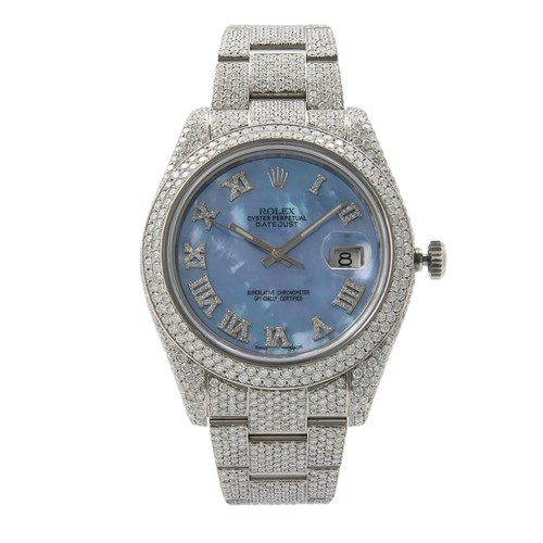 Rolex datejust stahl - rolex,