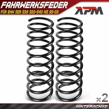 2x Federn Feder Fahrwerksfeder