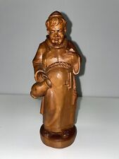 Holzfigur Kapuziner Mönch