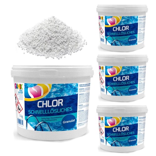 Chlorgranulat für pool kg - für, 20
