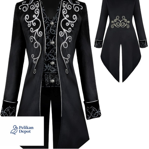 Herren steampunk gothic frack - steampunk,