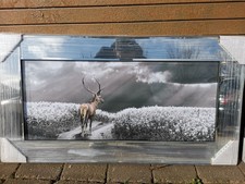 Grauer Hirsch Glitzer Liquid