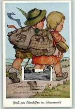 13161441 - 7593 Ottenhoefen Paar Wandern Gitarre Rucksack