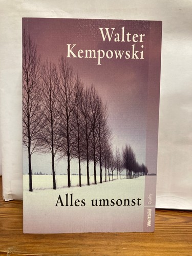 Alles umsonst von kempowski - alles,