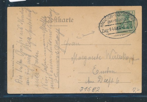 7678 bahnpost ovalstempel - bahnpost,