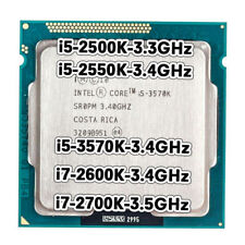 Intel Core i5-2500K i5-2550K i5-3570K i7-2600K i7-2700K LGA 1155 CPU Processor