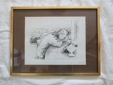 Lithographie signiert Berdal