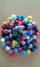 Filz-Kugeln, -Noppen 100 St.