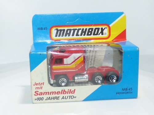 Matchbox mb45 kenworth 100 - mb45,