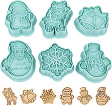 6 Stück Weihnachten