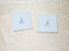 Meissen Plakette Burgen und