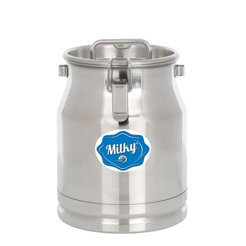 Milchkanne edelstahl 10l - edelstahl,