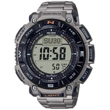 CASIO Pro Trek PRG-340T-7ER Kompass/Barometer/Höhenmesser - TITAN + SOLAR NEU!!!