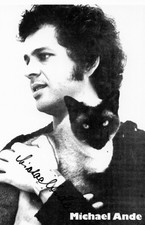 Michael Ande - seltenes original Autogramm auf Karte