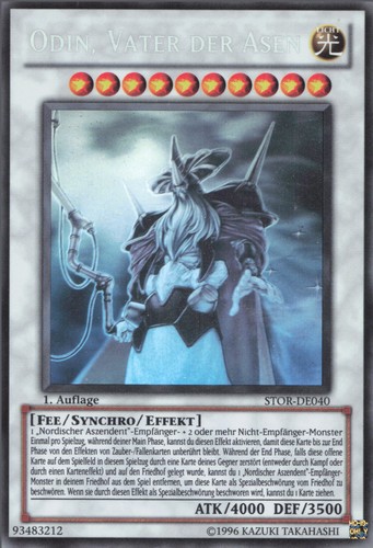 Yugioh odin vater der asen - yugioh,