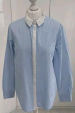 Klassische Bluse von Oui, Größe 42, Blau
