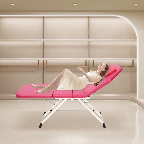 Zonen rosa massageliege - 3,
