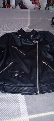 Jacke kinder leder - jacke,