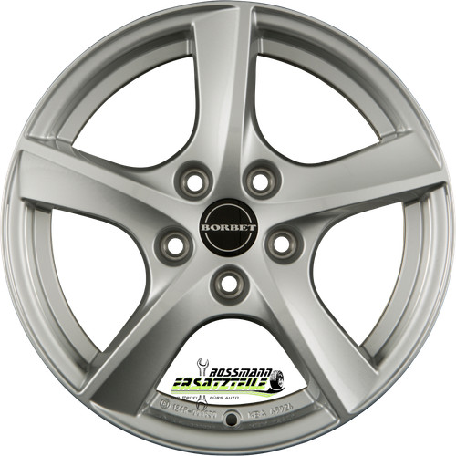Borbet brilliant silver - brilliant,