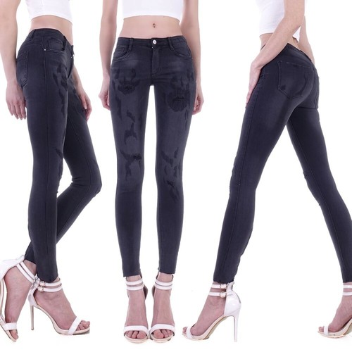 Damen slim fit röhrenjeans - damen,