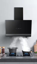 Hanseatic  SY-103E13-E4-C118-L52-600 Dunstabzugshaube 60cm Schwarz Kopffreihaube