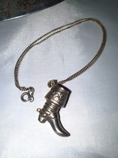 Mittelalter Stulpenstiefel+ Silber 835 Kette Unisex "Friedrich Binder Mönsheim"