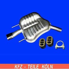 OPEL VECTRA C GTS 1.6 1.8 Endschalldämpfer Endtopf Auspuff Schalldämpfer