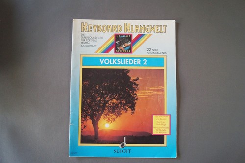 Keyboard klangwelt volkslieder - keyboard,