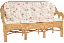 Rattan Dreisitzer Bank Palm
