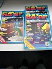 64er Magazin 1 2 Mal Und 9 1 Mal 64'er Markt und Technik Computer Magazine 1987