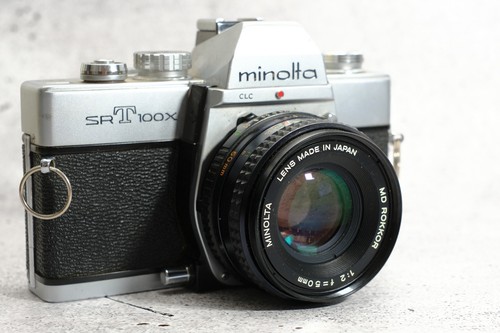 Minolta srt 100x - 100x, objektiv